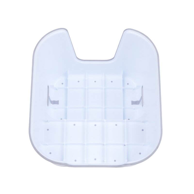 Scaunel Inaltator, FreeON, Pentru WC, In Doua Trepte, Suprafata antiderapanta, White & Grey - gogobaby.ro