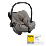 Scoica auto, Lionelo, i-Size Astrid, 0-13 Kg, 40-87 cm, Cu maner si capotina reglabile, Cu protectie laterala avansata, Salteluta confortabila, Testat ADAC, Conform cu standardul european de securitate R129, Taupe