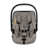 Scoica auto, Lionelo, i-Size Astrid, 0-13 Kg, 40-87 cm, Cu maner si capotina reglabile, Cu protectie laterala avansata, Salteluta confortabila, Testat ADAC, Conform cu standardul european de securitate R129, Taupe