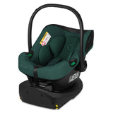 Scoica auto, Lionelo, i-Size Astrid, 0-13 Kg, 40-87 cm, Cu maner si capotina reglabile, Cu protectie laterala avansata, Salteluta confortabila, Testat ADAC, Conform cu standardul european de securitate R129, Verde
