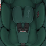 Scoica auto, Lionelo, i-Size Astrid, 0-13 Kg, 40-87 cm, Cu maner si capotina reglabile, Cu protectie laterala avansata, Salteluta confortabila, Testat ADAC, Conform cu standardul european de securitate R129, Verde
