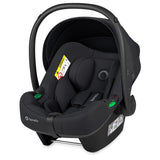 Scoica auto, Lionelo, i-Size Astrid, 0-13 Kg, 40-87 cm, Cu salteluta, Testat ADAC, Conform cu standardul european de securitate R129, Negru Onyx