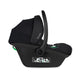 Scoica auto, Lionelo, i-Size Astrid, 0-13 Kg, 40-87 cm, Cu salteluta, Testat ADAC, Conform cu standardul european de securitate R129, Negru Onyx