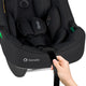 Scoica auto, Lionelo, i-Size Astrid, 0-13 Kg, 40-87 cm, Cu salteluta, Testat ADAC, Conform cu standardul european de securitate R129, Negru Onyx