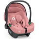 Scoica auto, Lionelo, i-Size Astrid, Include baza Isofix, 0-13 Kg, 40-87 cm, Cu maner si capotina reglabile, Cu protectie laterala avansata, Salteluta confortabila, Testat ADAC, Conform cu R129, Roz