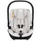 Scoica auto, Lionelo, Moxie, i-Size, Include baza rotativa 360 cu picior de fixare, 40-87 cm, Tetiera reglabila, intarita cu spuma de memorie, Carcasa ventilata, Din bambus, Protectie avansata, Conform R129, Bej