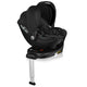 Scoica auto, Lionelo, Moxie, i-Size, Include baza rotativa 360 cu picior de fixare, 40-87 cm, Tetiera reglabila, intarita cu spuma de memorie, Carcasa ventilata, Din bambus, Protectie avansata, Conform R129, Negru