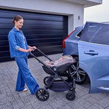 Scoica auto, Lionelo, Moxie, i-Size, Include baza rotativa 360 cu picior de fixare, 40-87 cm, Tetiera reglabila, intarita cu spuma de memorie, Carcasa ventilata, Din bambus, Protectie avansata, Conform R129, Mov
