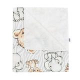 Scutec impermeabil, New Baby, Din flanel, Cu multiple intrebuintari, Dimensiune 57x47 cm, Baby Zoo