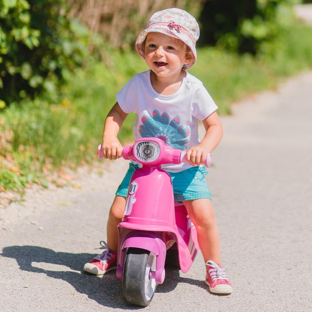 Scuter Smoby Scooter Ride-On pink - gogobaby.ro