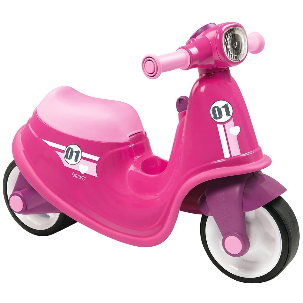 Scuter Smoby Scooter Ride-On pink - gogobaby.ro