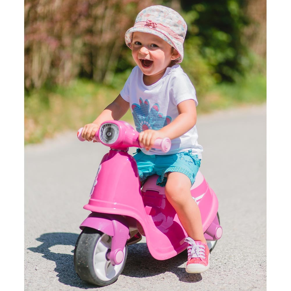 Scuter Smoby Scooter Ride-On pink - gogobaby.ro