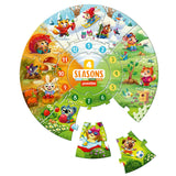 Puzzle, Puzzlika, 2 Ani+, Cele 4 Anotimpuri