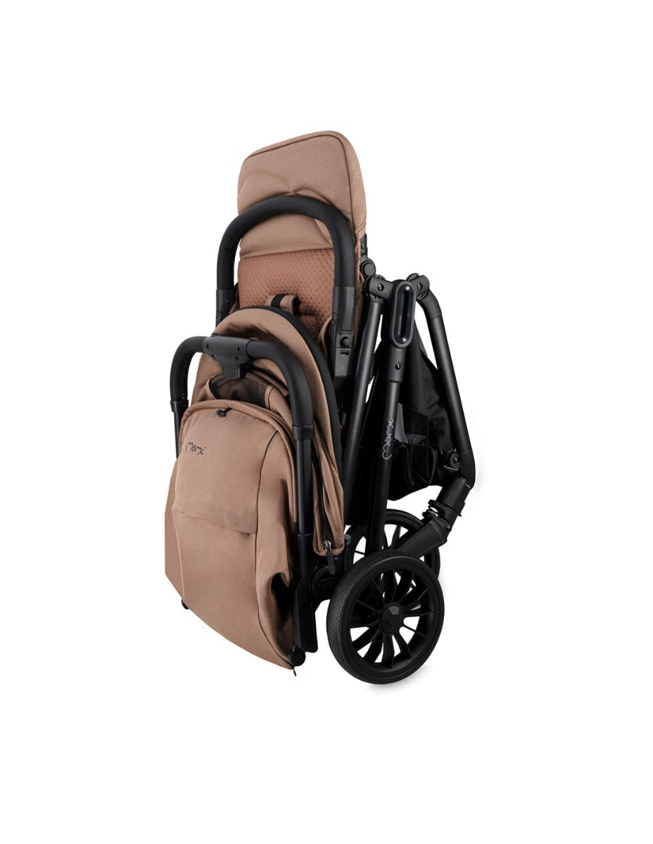 Carucior sport, 0-22 Kg, auto-folding, Momi Andrea - Brown - gogobaby.ro
