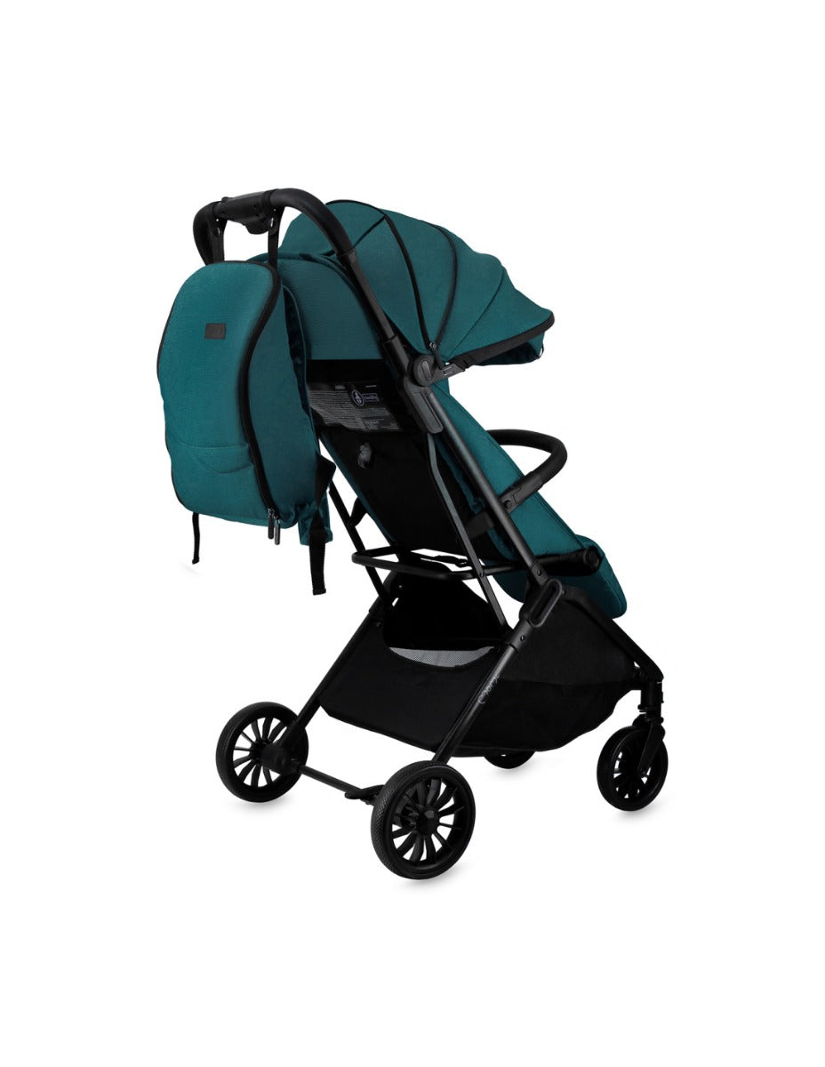 Carucior sport, 0-22 Kg, auto-folding, Momi Andrea - Turquoise - gogobaby.ro