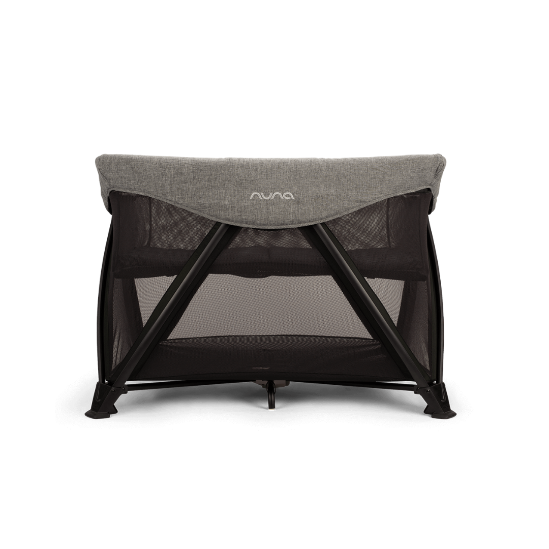 Nuna - Patut pliant SENA Aire Charcoal - gogobaby.ro