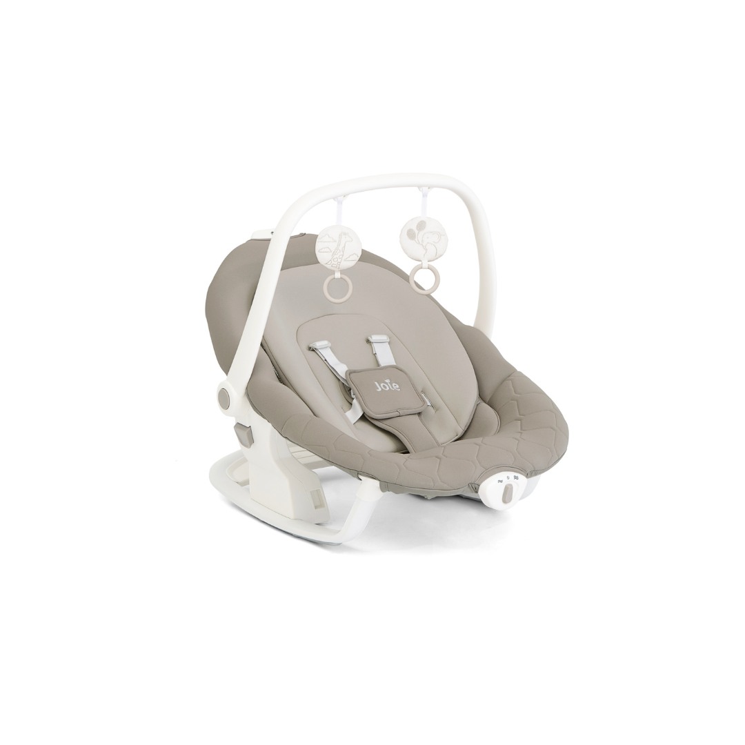Joie - Leagan si balansoar rotativ Serina 2 in 1 Walnut - gogobaby.ro