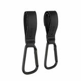 Set 2 agatatori pentru carucior, Jane, Fixare pe cadru, multifunctionale, Black