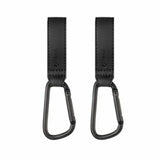Set 2 agatatori pentru carucior, Jane, Fixare pe cadru, multifunctionale, Black