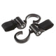 Set 2 carlige auto pentru carucior, Jane, Fixare pe cadru, multifunctionale, Negru