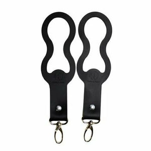 Set 2 clesti din silicon pentru carucior, Petite&Mars, Universali, Negru