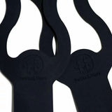 Set 2 clesti din silicon pentru carucior, Petite&Mars, Universali, Negru