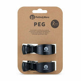 Set 2 clesti pentru carucior, Petite&Mars, Multifunctionali, Negru