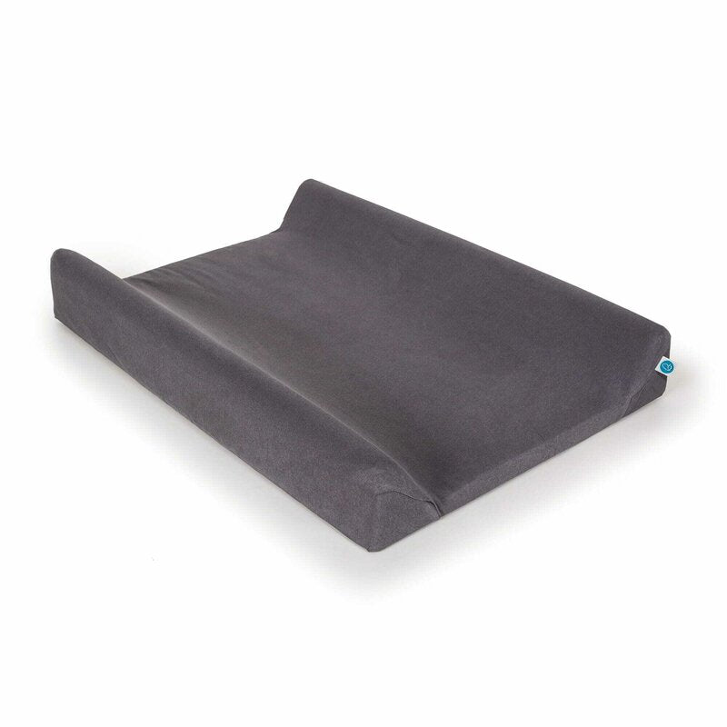 Set 2 huse, Ceba Baby, Pentru saltea de infasat, 50x70 cm, Certificat Oeko-Tex Standard 100, Bumbac, Dark/ Light Grey