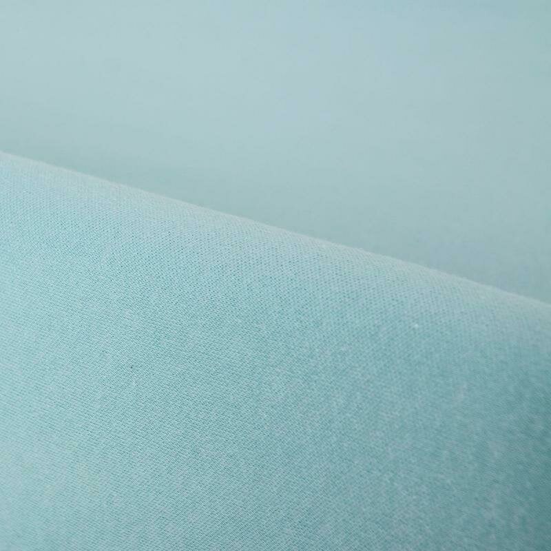 Set 2 huse, Ceba Baby, Pentru saltea de infasat, 50x70 cm, Certificat Oeko-Tex Standard 100, Bumbac, Turquoise/Ecru