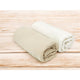 Set 2 museline, Qmini, Multifunctionale, Din bumbac certificat Oeko Tex Standard 100, Ideale pentru infasat, 75x75 cm, Warm beige and Cream