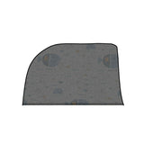 Set 2 parasolare plasa auto cu acoperire 100%, Jane, Universale, Usor de instalat, fara ventuze, Lazuli Blue