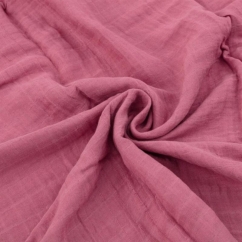 Set 2 scutece, Petite&Mars, Misty, Din muselina de bambus, Hipoalergenice, Dimensiuni mari, 120 x 120 cm, Certificate Oeko Tex Standard 100, Pink Meadow