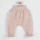 Set 3 piese, New Baby, Include body cu maneca lunga, pantalonasi cu botosei, caciulita, Marime 62, Din bumbac 100%, I am Pink