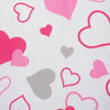 Set 3 piese, New Baby, Luxury, Baby Nest cu doua fete, Cu paturica si pernuta in forma de inima, Minky Hearts Pink