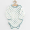 Set 3 piese, New Baby, Classic II, Include 3 body-uri cu maneca lunga, Marime 50, Din bumbac 100%, Blue