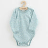 Set 3 piese, New Baby, Classic II, Include 3 body-uri cu maneca lunga, Marime 50, Din bumbac 100%, Blue