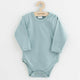 Set 3 piese, New Baby, Classic II, Include 3 body-uri cu maneca lunga, Marime 62, Din bumbac 100%, Blue