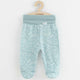 Set 3 piese, New Baby, Classic II, Include 3 perechi de pantalonasi cu botosei, Marime 56, Din bumbac 100%, Blue