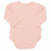 Set 3 piese, New Baby, Include body cu maneca lunga, pantalonasi cu botosei, caciulita, Marime 50, Din bumbac 100%, I am Pink