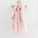 Set 3 scutece, New Baby, Multifunctionale, Din bumbac 100%, Material certificate Oeko Tex Standard 100, 70x80 cm, Multicolor, Girl