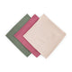 Set 3 scutece, Petite&Mars, Moussy, Din muselina de bambus, Hipoalergenice, 68 x 68 cm, Certificate Oeko Tex Standard 100, Botanic Tones