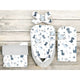 Set 4 in 1 Cosulet bebelus, MimiNu, Baby Cocoon 75x55 cm, Husa bumbac, Din bumbac certificat Oeko Tex Standard 100, Cu paturica 50x70 cm, Cu salteluta, Cu perna fluture, Dino Granat