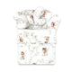 Set 4 in 1 Cosulet bebelus, MimiNu, Baby Cocoon 75x55 cm, Husa bumbac, Din bumbac certificat Oeko Tex Standard 100, Cu paturica 50x70 cm, Cu salteluta, Cu perna fluture, Fairy