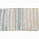 Set 4 lavete, Bubaba, Din muselina, Dimensiune 40x40 cm, Pentru spalarea si ingrijirea fetei si a corpului bebelusului dupa masa sau baita, Green Stripes