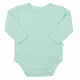 Set 4 piese, New Baby, Include bluza, body cu maneca lunga, salopeta fara maneci, caciulita, Marime 56, Din bumbac 100%, I am Mint