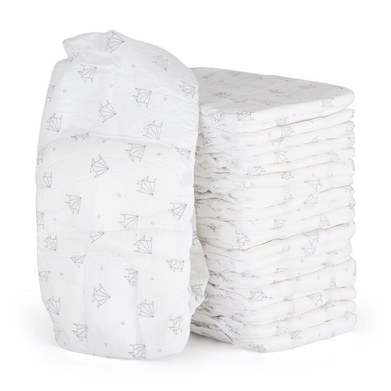 Set 50 scutece, Feedo, Maxi, De unica folosinta, Pentru 7-14 kg, 0 luni+