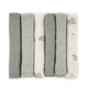 Set 6 scutece, Jane, Din muselina de bambus, Hipoalergenice, 35 x 35 cm, Botanic