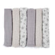 Set 6 scutece, Jane, Din muselina de bambus, Hipoalergenice, 35 x 35 cm, Star