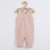 Set 7 piese, New Baby, Include body cu maneca lunga, bluza, pantalonasi cu botosei, salopeta fara maneci, caciulita, manusi, botosei, Marime 56, Din bumbac 100%, I am Pink