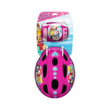 Set casca protectie, genunchiere si cotiere, Stamp, Disney, Princess, Sigure si confortabile, Reglabile, Conform cu EN1078, Marime 50/56 cm, 3 ani+, Roz